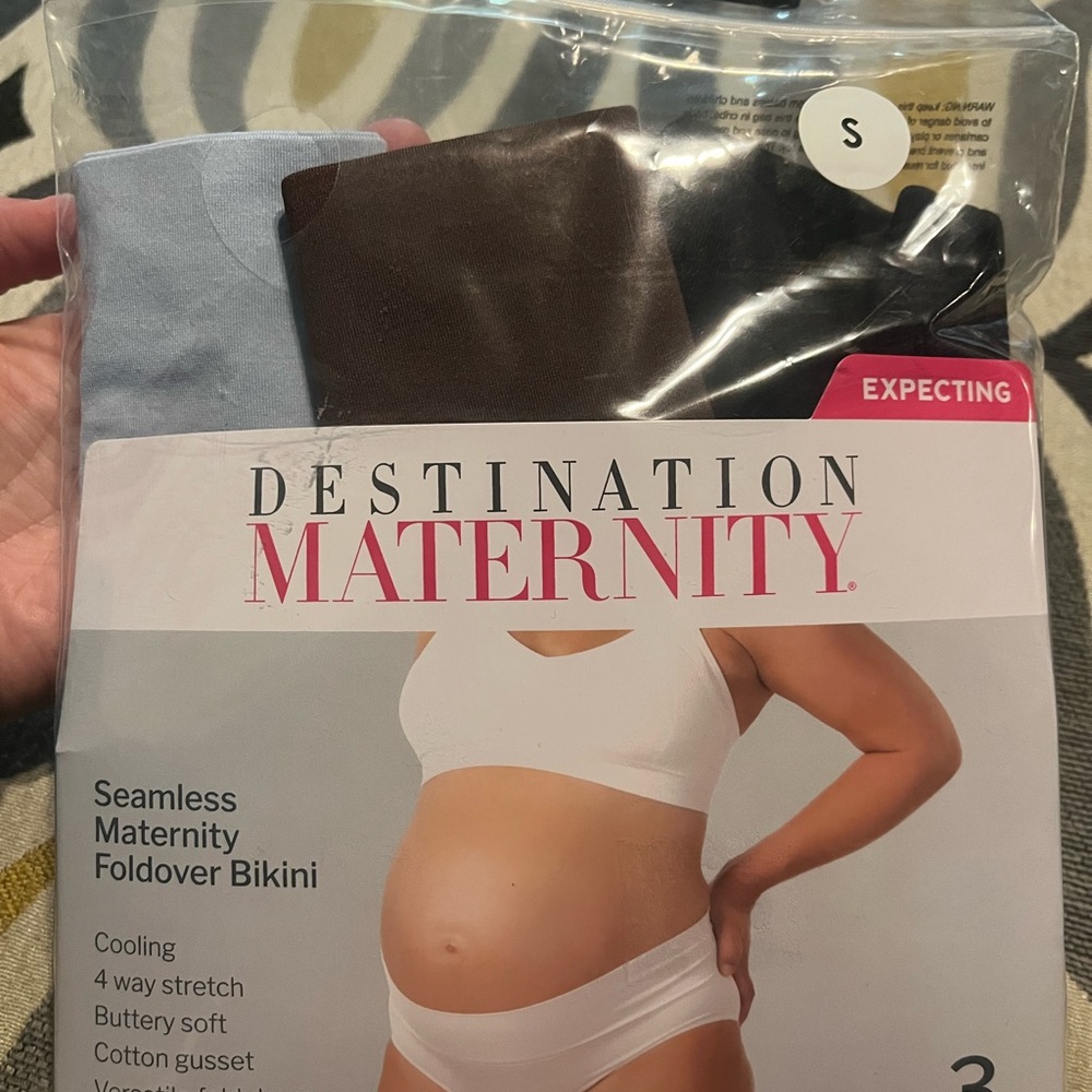 Destination Maternity Foldover Bikini Set